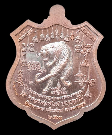 เคาะแรกแดง..พยัคฆ์เจ้าพระยา ๒๕๖๓..ทองแดงมันปูลงยาเขียว # ๑๓๒๙..ล.พ.พัฒน์ วัดห้วยด้วน จ.นครสวรรค์