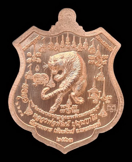 เคาะแรกแดง..พยัคฆ์เจ้าพระยา ๒๕๖๓..ทองแดงผิวไฟลงยาน้ำเงิน # ๒๒๕๓..ล.พ.พัฒน์ วัดห้วยด้วน จ.นครสวรรค์