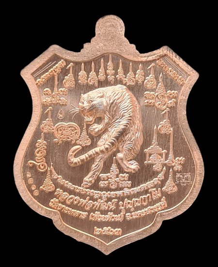 เคาะแรกแดง..พยัคฆ์เจ้าพระยา ๒๕๖๓..ทองแดงผิวไฟลงยาแดง # ๓๐๑๐..ล.พ.พัฒน์ วัดห้วยด้วน จ.นครสวรรค์