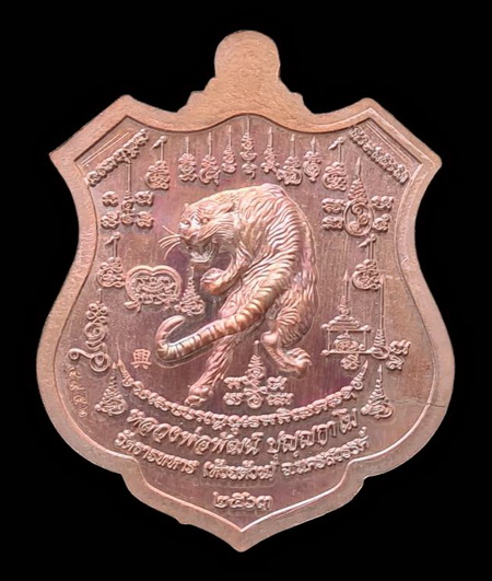 เคาะแรกแดง..พยัคฆ์เจ้าพระยา ๒๕๖๓..ทองแดงมันปูลงยาน้ำเงิน # ๔๙๕๒..ล.พ.พัฒน์ วัดห้วยด้วน จ.นครสวรรค์