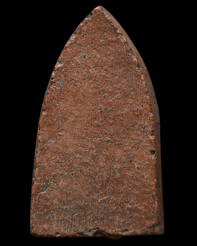 พระขุนแผนเนื้อดิน พิมพ์ทรงพลใหญ่ พระเกจิสร้าง พระบ้านเก่าเก็บหลายสิบปี ขนาดสูง 6 ซ.ม. พร้อมตลับเสตนเ