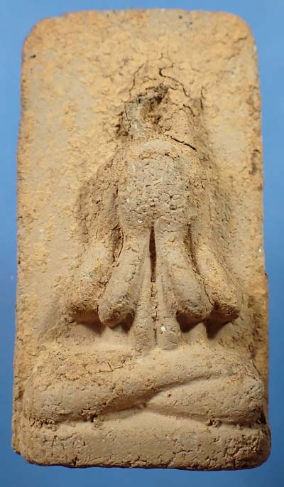 พระผงพรายสมุทร พ.ศ.๒๔๙๖ พิมพ์ปิดตา(หายาก)พ่อท่านเจิม วัดหอยราก นครศรีธรรมราช+บัตรรับรองพระแท้*164