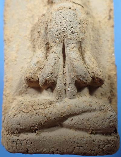 พระผงพรายสมุทร พ.ศ.๒๔๙๖ พิมพ์ปิดตา(หายาก)พ่อท่านเจิม วัดหอยราก นครศรีธรรมราช+บัตรรับรองพระแท้*164