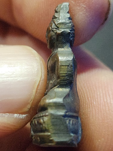 วัดมหรรณพารามวรวิหาร เสาชิงช้า กรุงเทพฯ พระรูปหล่อปั้ม หลวงพ่อพระร่วง รุ่นแรก  ปี 2510