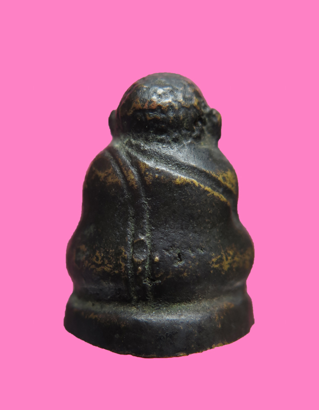 รูปหล่อ พระสังกัจจาย พิมพ์กลาง หลวงพ่อพูล วัดไผ่ล้อม นครปฐม ปี 13