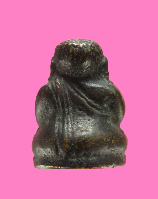 พระกริ่ง พิมพ์พระสังกัจจาย หลวงพ่อขอม วัดไผ่โรงวัว ปี 2497 หายาก