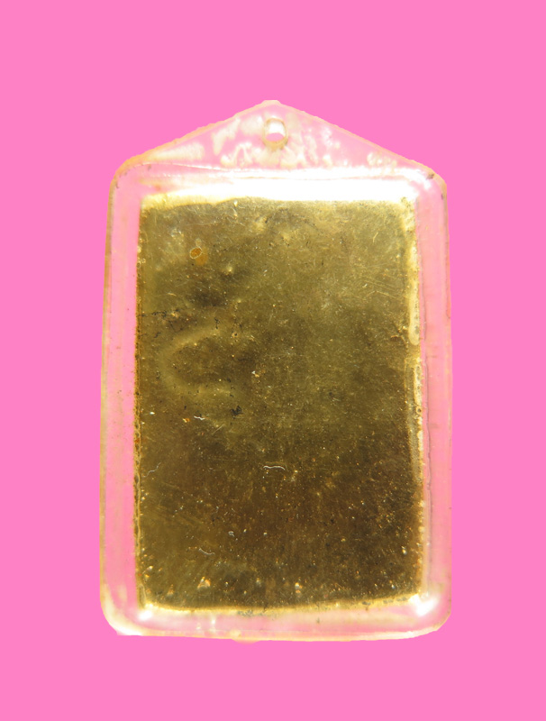 พระสมเด็จปรกโพธิ์ หลังยันต์ใบพัด เนื้อผงน้ำมัน ลงทองเดิมทั้งองค์ ยุคแรก หลวงปู่ธูป วัดแคนางเลิ้ง 