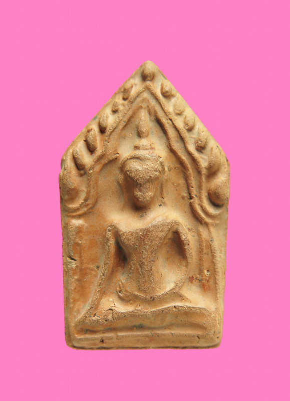 ขุนแผน เนื้อดิน หลังจารบอล์นเงิน ยันต์ นะปัดตลอด