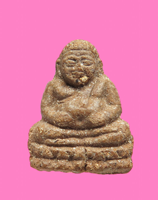 พระสังกัจจาย ลอยองค์ เนื้อว่านผสมผงเก่า