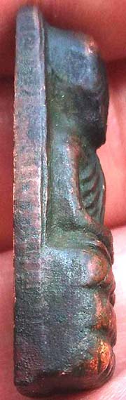 *ลป.ทวด หลังหนังสือ บล๊อควงเดือน เลข๑หัวมังกร วัดเอี่ยมวรนุช ปี๒๕๐๖ อาจารย์ทิม วัดช้างให้ ปลุกเสก*