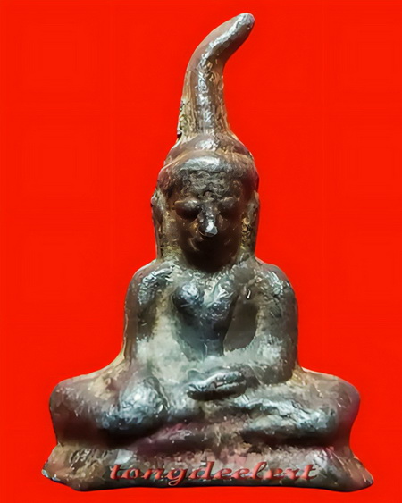 พระท่ากระดานเสาร์5หน้าโบสถ์(ตัดสิ่ว) หลวงพ่อนารถ วัดศรีโลหะราษฎร์บำรุง จ.กาญจนบุรี รุ่นเก่า หายากค่ะ