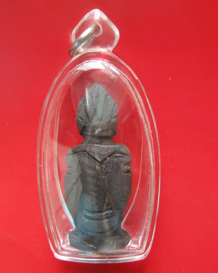 หนุมานแกะจากไม้พยุง หลวงพ่อแล วัดพระทรง จ.เพชรบุรี ปี 2539 พร้อมซองวัด