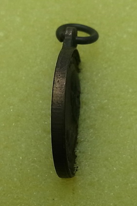 เหรียญกลมเล็ก หลวงพ่อสถิตย์ บุญญารักษ์ ปี2532 ไม่ทราบที่