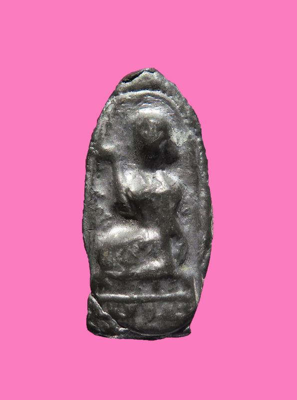 นางกวัก เนื้อชินเข้าปรอท เก่า