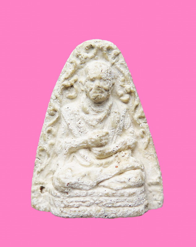 พระผง พิมพรูปเหมือนสมเด็จพุฒจารย์ โต ออกวัดบวร ปี 02 