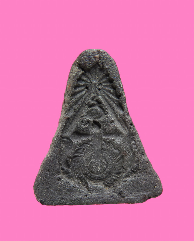 สมเด็จ ซุ้มระฆัง เนื้อผงใบลาน หลังตรา กองทัพ