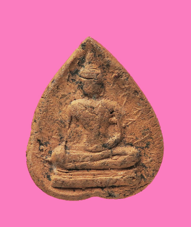 พระใบโพธิ์ เนื้อดิน เก่า