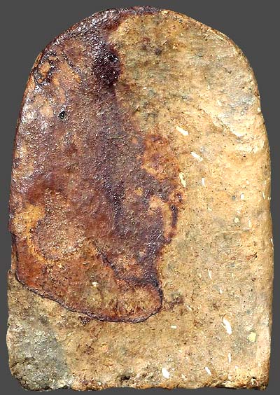 *สมเด็จฯยันต์ข้าง ฐานสูง หลวงพ่อคร้าม วัดพระเงิน นนทบุรี เนื้อดิน*