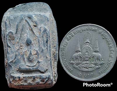 *พระกรุวัดคู้บอน คลองสามวา กทม. พิมพ์สมาธิซุ้มเรือนแก้ว เนื้อดินผสมใบลาน ลป.ทอง วัดราชโยธา ปลุกเสก*