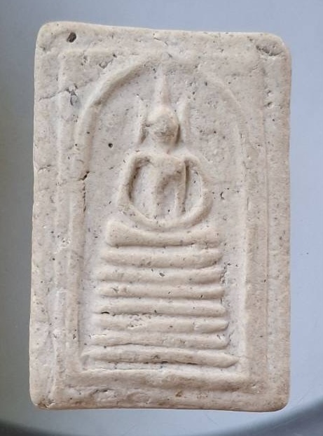 พระสมเด็จเกศไชโย เนื้อผง เก่า นุ่ม ลึก