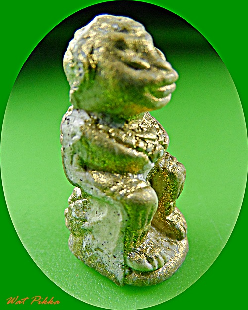 หนุมานผงหลวงพ่ออ่าง วัดใหญ่สว่างอารมณ์ นนทบุรี .D309.