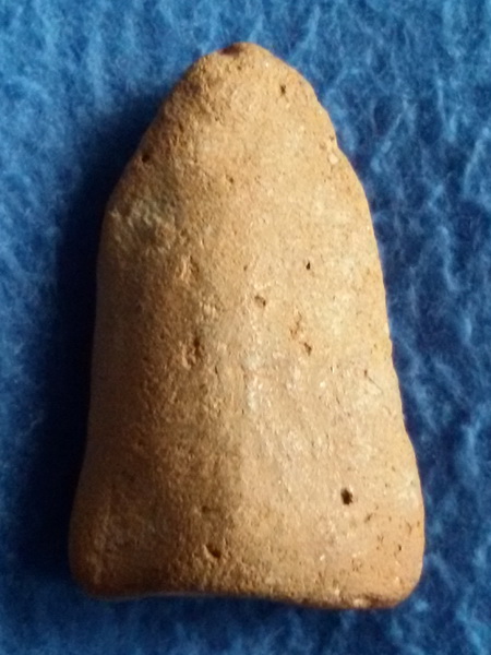 พระพุทธฐานผ้าทิพย์ กรุวัดโตนดลาย จ. สมุทรสงคราม เนื่้อดิน