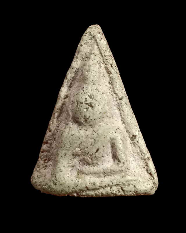 พระนางพญา (พระเศรษฐี) หลวงพ่อชาญณรงค์ อภิชิโต ศิริสมบัติ รุ่นสุดท้าย ปี 2529