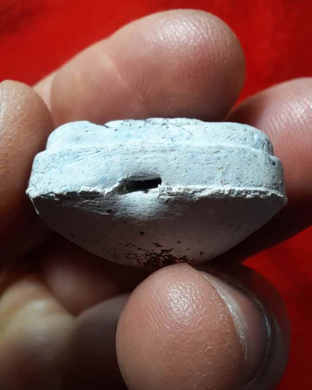 พระสังกัจจายน์วัดประสาทบุญวาสปี2506ผสมผงพระสมเด็จบางขุนพรหมหลังโรยผงตะไบพระกริ่ง