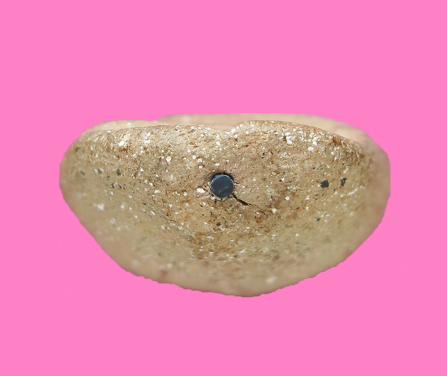 ขุนแผนไข่ผ่าซีก ฝังเข็มเล่นแผ่นเสียง (เชื่อว่าจะได้มีชื่อเสียงโด่งดัง) หลวงพ่อถิร วัดป่าเลไลย์ 