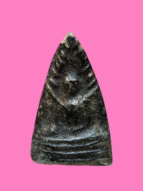 พระพุทธชินราชเนื้อดินจุ่มรัก 