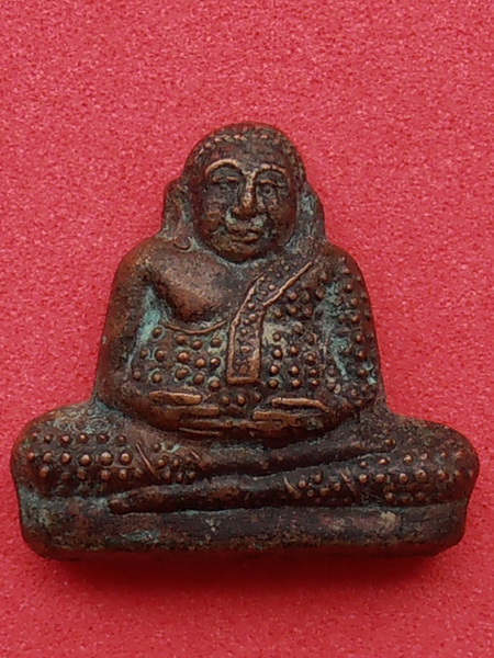 พระสังกัยจายน์ เนื้อโลหะผสม วัดทองอยุธยา