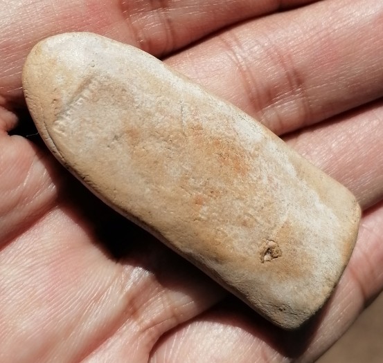 พระสรรค์ยืน หลวงพ่อกวย วัดโฆสิตาราม จ.ชัยนาท เนื้อดิน เคาะเดียว  