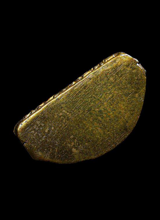 รูปเหมือนปั๊มหลวงพ่อทบ ธัมมปัญโญ รุ่นกระโดดร่มพิมพ์B(นิยม) เนื้อทองเหลือง ออกวัดชนแดน ปี2500