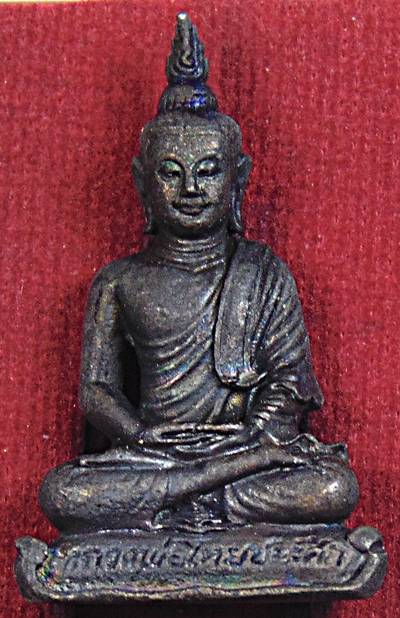 รูปหล่อหลวงพ่อไทยชนะศึก วัดธารชะอม สุโขทัย  ๒