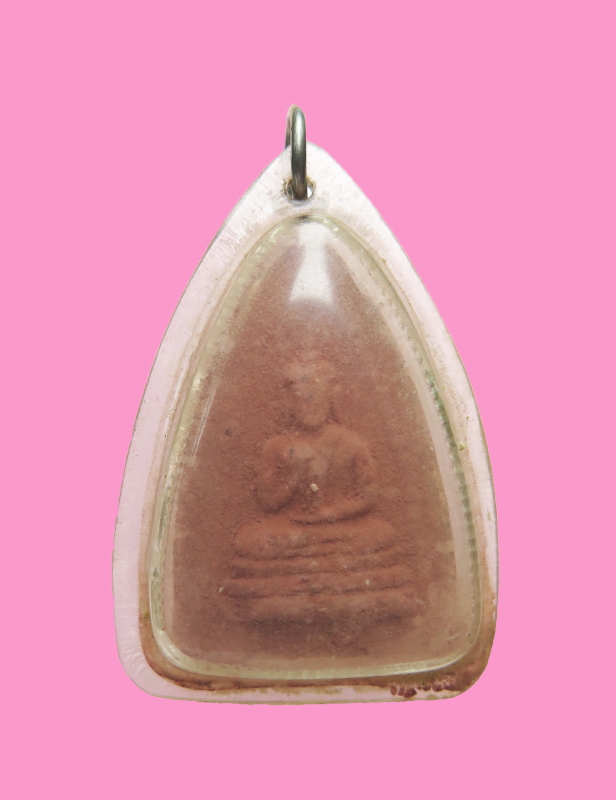 พระประทานพร 2 หน้า เนื้อผง หลวงปู่เฮี้ยง วัดป่าฯ