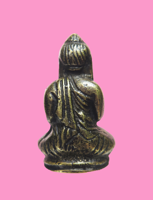 พระกริ่งประทานพร หลวงพ่อขอม วัดไผ่โรงวัว ปี 2505