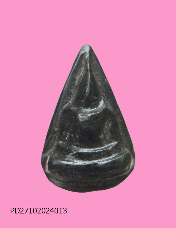 พระกลีบบัว เนื้อเมฆพัตร หลังจาร