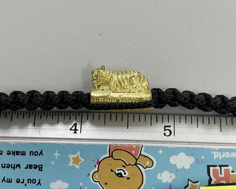 ตะกรุดข้อมือเสือเล็ก-เสือเดี่ยว (เมตตา-มหาอำนาจ-คุ้มภัย) หลวงพ่อเปิ่น วัดบางพระ จ.นครปฐม