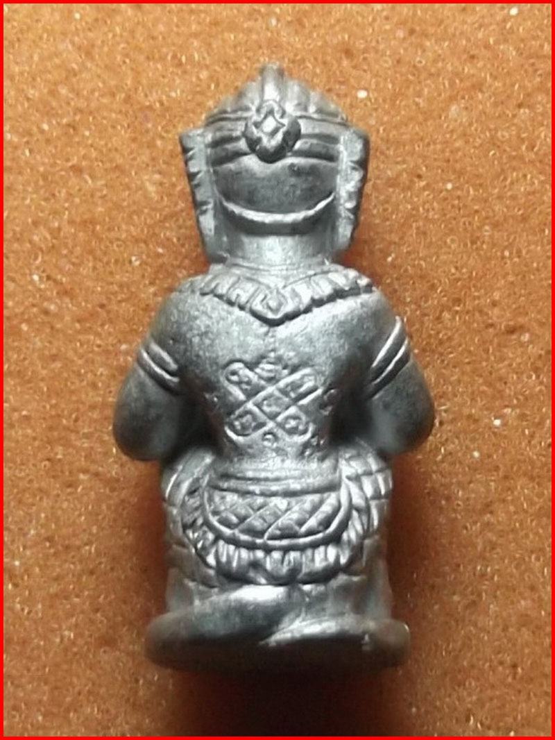 รูปหล่อลอยองค์ หนุมานจันทร์เพ็ญ รุ่นแรก เนื้อตะกั่ว หลวงพ่อพูลทรัพย์ วัดอ่างศิลา ชลบุรี ปี2552