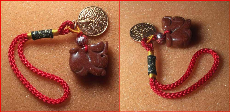 ปี่เซียะเรียกทรัพย์ หลวงพ่อพูลทรัพย์ วัดอ่างศิลา จ.ชลบุรี เนื้อศิลาทราย พร้อมเหรียญ ฮก รวยเหนือเมฆ-1