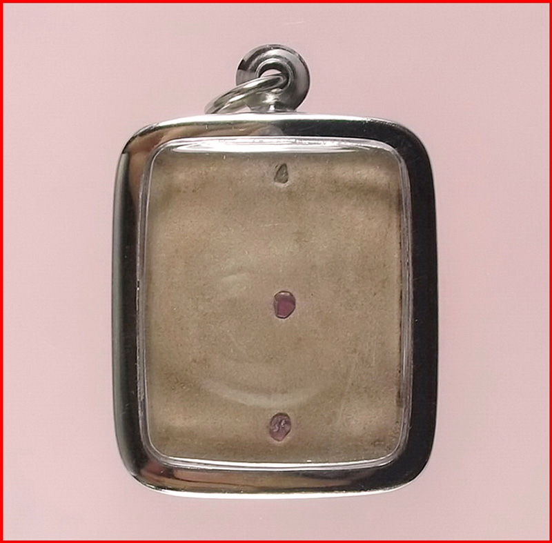 สาริกาหางเกี้ยว ฝังพลอย ครูบากฤษณะ อินทวัณโณ สำนักสงฆ์เวฬุวัน จ.นครราชสีมา เนื้อผงพุทธคุณ-2