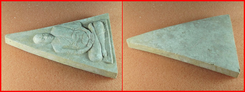 พระผงจัมโบ้ หลวงพ่อชำนาญ วัดบางกุฎีทอง จ.ปทุมธานี   B1-2