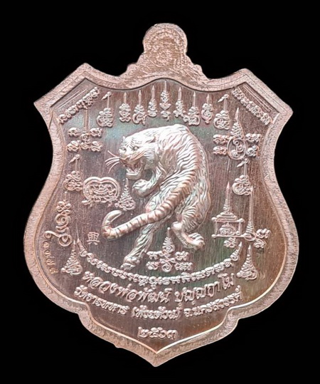 เคาะแรกแดง..พยัคฆ์เจ้าพระยา ๒๕๖๓..ทองแดงมันปูลงยาแดง # ๑๓๗๘..ล.พ.พัฒน์ วัดห้วยด้วน จ.นครสวรรค์