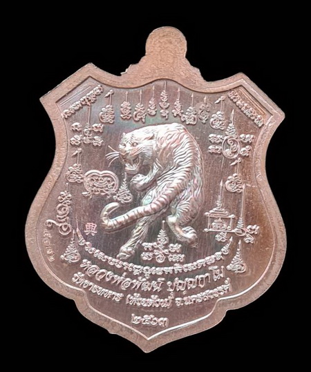 เคาะแรกแดง..พยัคฆ์เจ้าพระยา ๒๕๖๓..ทองแดงมันปูลงยาม่วง # ๕๐๑๒..ล.พ.พัฒน์ วัดห้วยด้วน จ.นครสวรรค์