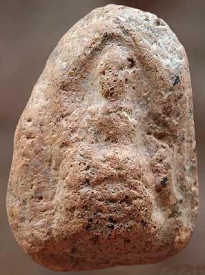 *พระกำแพงซุ้มยอ เนื้อดิน กรุวัดบรมธาตุ กำแพงเพชร*