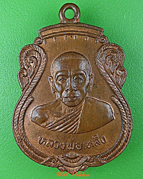 เหรียญหลวงพ่อเหล็ง วัดโคกเพลาะ ชลบุรี .D980.