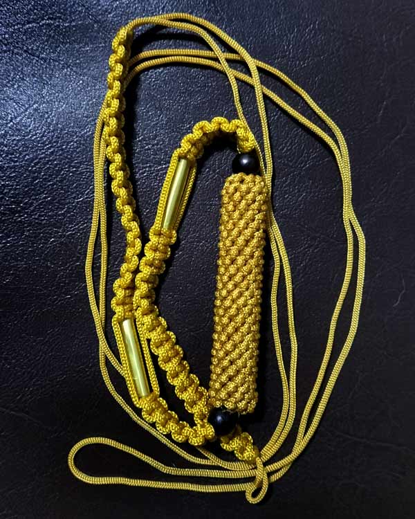 ตะกรุดคาดเอว หลวงปู่แผ้ว วัดกำแพงแสน ปี 2550  .......เคาะเดียวแดง          