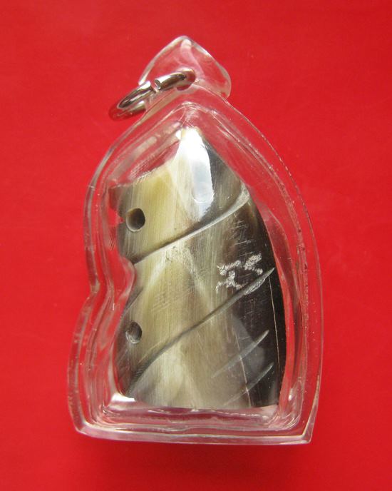 เสือเขาควายแกะ จารครบสูตร ใส่แล้วเมตา ค้าขายร่ำรวยครับ รุ่นไตรมาศ 44 หลวงพ่อเปิ่น วัดบางพระ เข้มขลัง