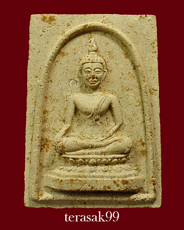 พระสมเด็จฯ พระประธาน หลังจุลมงกุฏและยันต์ วัดชิโนรส กทม. ปี2512 ราคาเบาๆ(1)