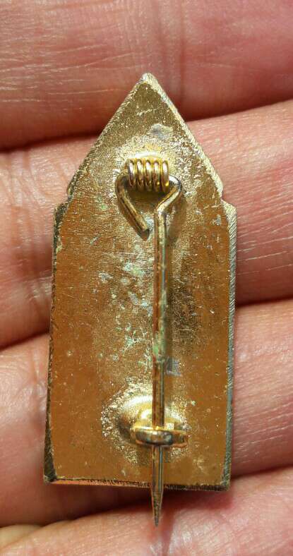 เหรียญเข็มกลัดลงยา วัดพู แขวงจําปาสัก สปป.ลาว เคาะเดียว(2)    